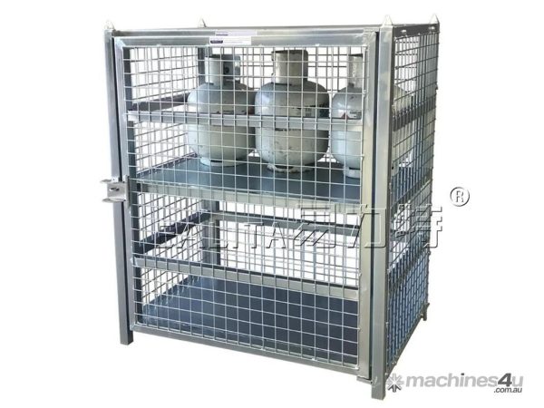 Steel Security Gas Storage Cylinder Cage4
